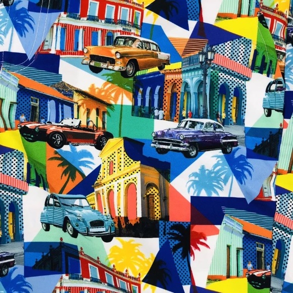 Robert Graham NWT Swim Trunks 32 Car Theme - Picture 3 of 8